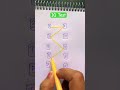 Drawing a checkered path with numbers 1to 10#maths #shorts #line #quiz #games#trendingshorts#drawing