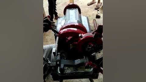 NANDINI 1/2" to 4" electric pipe Threading machines mob: 9008514952 Tarikere Karnataka