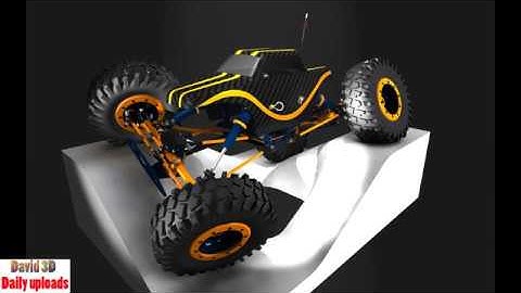 RC Crawler 1/10 Scale || Download free 3D models #100256