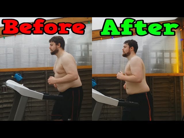 Running Everyday For 1 Month (Weight Loss Time Lapse) 