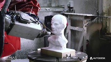 PowerMill Robot Machining of Caesar