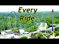 Every ride at kings island