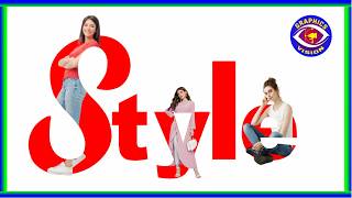 Power Clip Image in Different Letters in CorelDRAW | Text Effect CorelDRAW Tutorial |Graphics Design