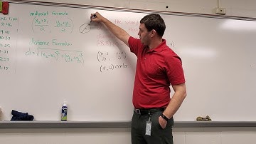 Standard Form of a Circle given Diameter Endpoints