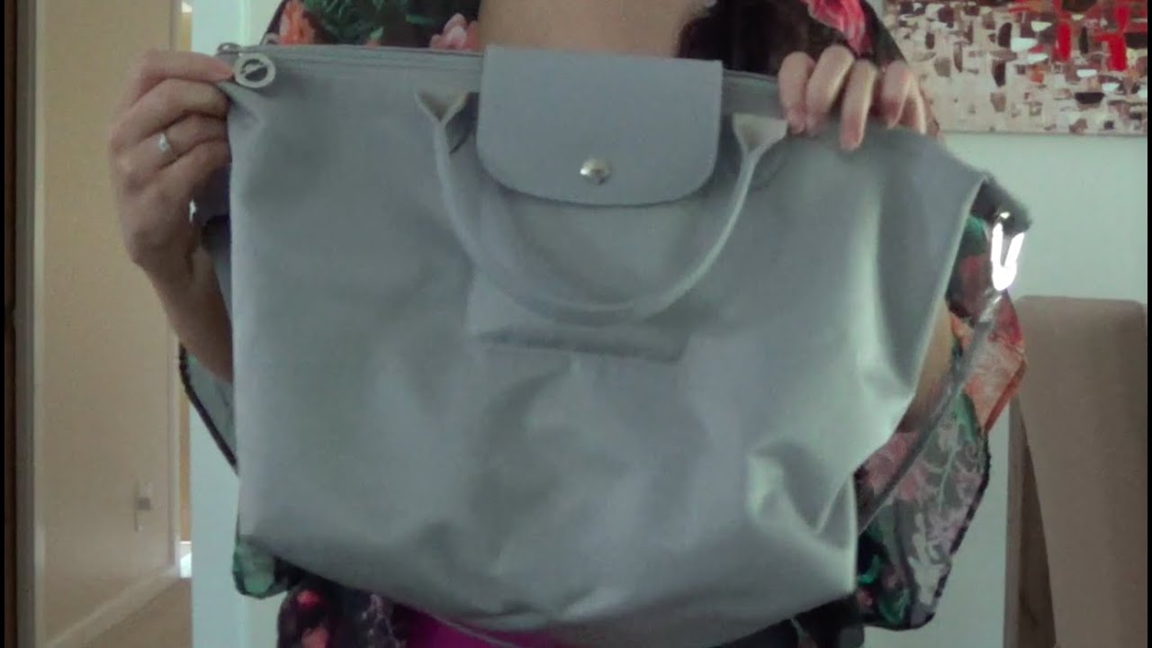 longchamp neo pebble grey