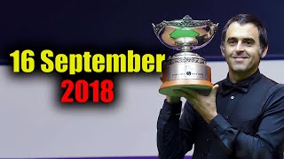 When Ronnie O'Sullivan Won his Third Shanghai Masters Title!