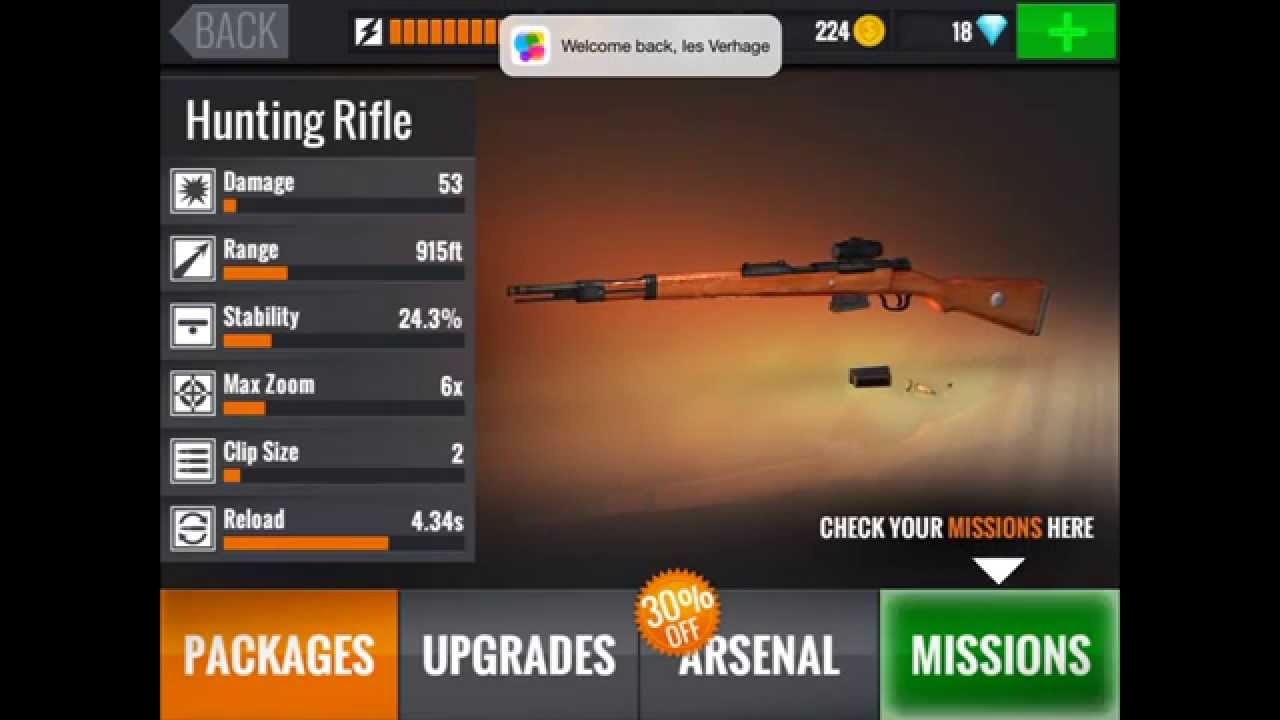sniper 3d ios hile jailbreaksiz