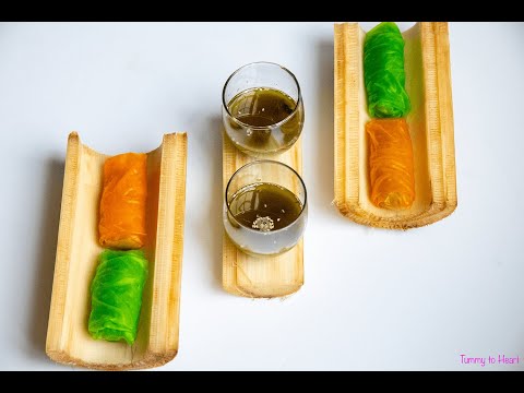 Vegan Broccoli Wraps with herb dip - a vegan lovers delight