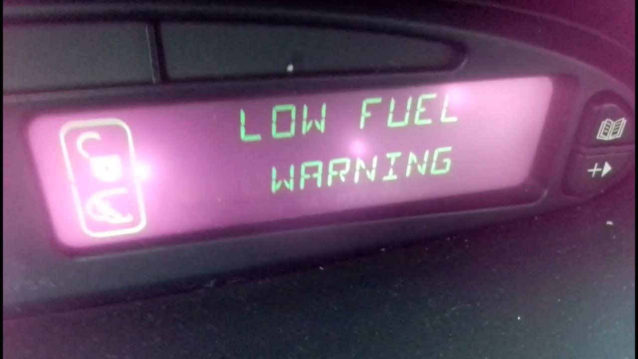 Low fuel warning!! YouTube
