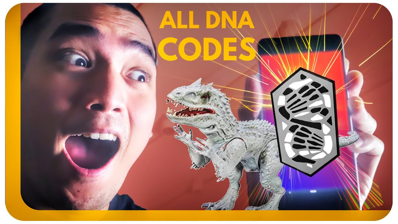 Dna Codes For Jurassic World Facts App Indominus Rex Jurassic World ...
