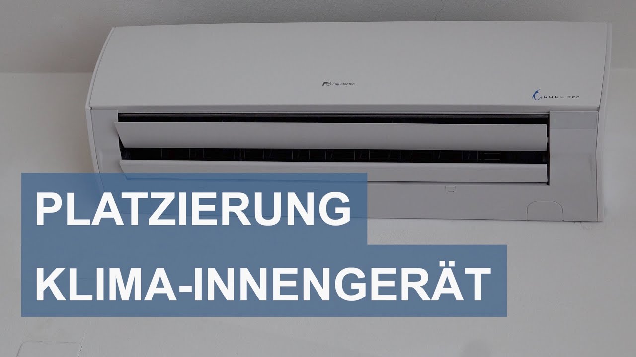 COOL-Tec Tipp: Platzierung Klima-Innengerät 