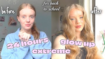 🦢EXTREME 24-HOUR GLOW UP - *back to school* transformation 2025: affordable, productive, aesthetic ♡