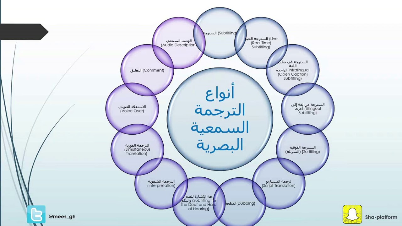 - الدرس كامل خبايا الترجمة السمعبصرية وخبايا السترجة