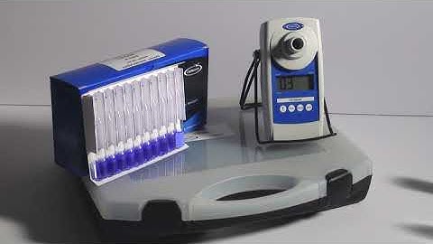 CHEMetrics K-7433 Vacu-vials® Instrumental Test Kit Instructions