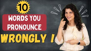 10 English Words You're Pronouncing WRONGLY | Most Commonly Mispronounced English Words | ChetChat