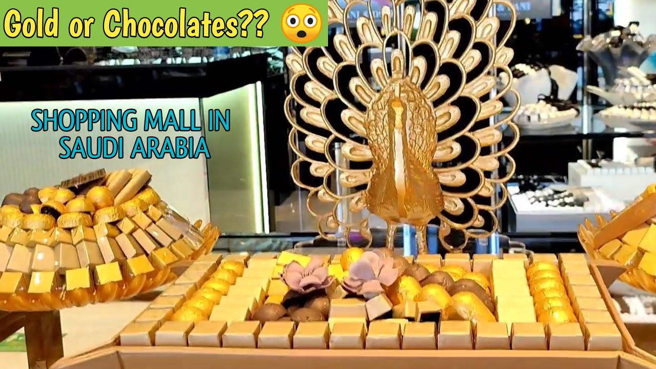 Chocolates in Saudi Arabia / Golden Chocolates / Chocolate Shopping in KSA / Aani and Dani Chocolate