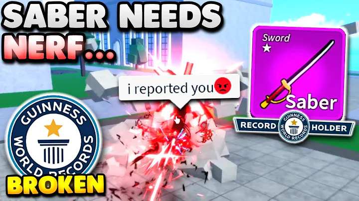 Saber's DAMAGE Needs a MASSIVE NERF In Blox Fruits... (Bounty Hunt)