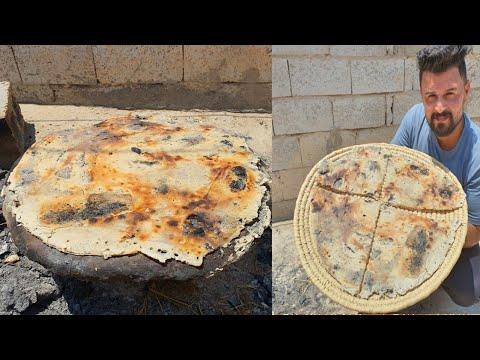 خبز الطابك على اصوله ايام زمان اطيب اكله جنوبيه على اصولهه