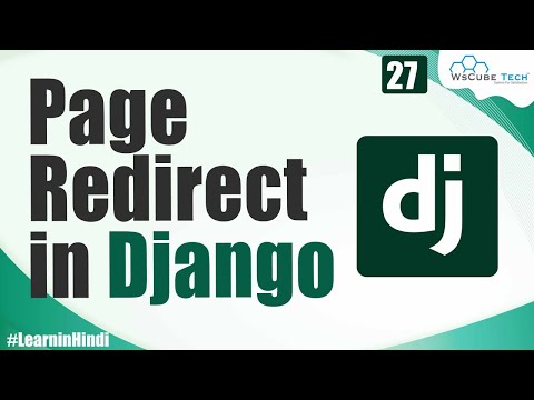 What is Redirect and How to Redirect Page in Django | Django Tutorial