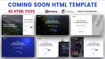 Coming Soon HTML Template | Themeforest Website Templates and Themes