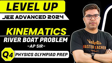 Level up Series | River boat Problem #4 | Kinematics | Olympiad | Vedantu