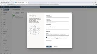 Using Office 365 Groups in Outlook web