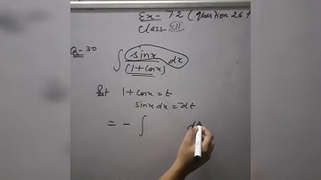 exercise 7.2 questions 26 to 35 chapter integration class 12th