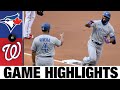 Teoscar Hernández homers twice in Blue Jays' 4-1 win | Blue Jays-Nationals Game Highlights 7/27/2020