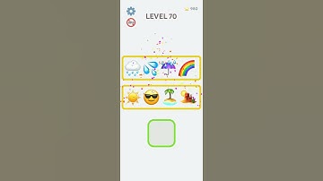 Emoji Puzzle! Level 70 Walkthrough Solution