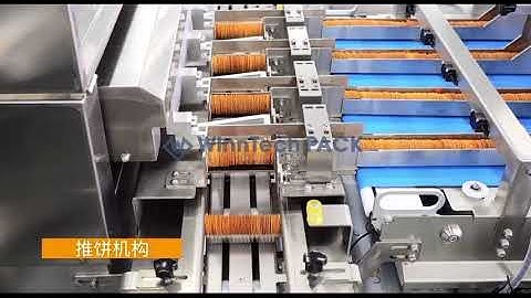 Crackers Automatic Tray Loader + Vibratory Magazine Feeder + High speed Flow wrapper