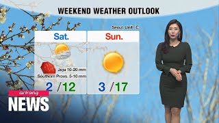 [Weather] Mild afternoon temperatures end first week of March