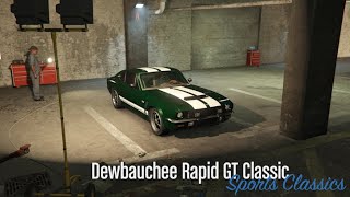GTA Online Dewbachee Rapid GT Classic Modification