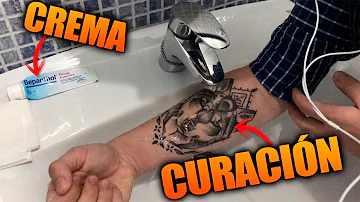 ¿Qué hacer después de ducharse con un tatuaje nuevo?