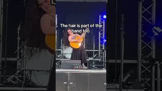 My signature move #hair #longhair #guitar #singing #singersongwriter #rocknroll #heart #nancywilson