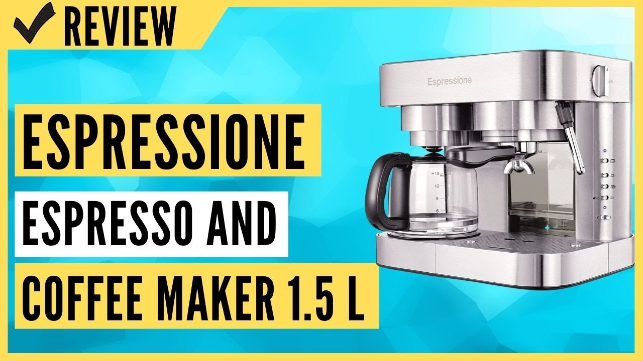Combination Espresso and Coffee Maker Espressione