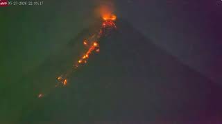 Mayan Volcano UFO / Meteor