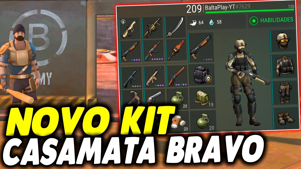 NOVO KIT PARA INVADIR CASAMATA BRAVO - Last Day On Earth - YouTube