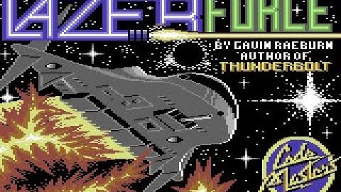 Lazer-Force Review for the Commodore 64 by John Gage