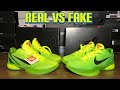 Nike Kobe Protro 5 Grinch Real vs Fake review . What a mess 🤦🏾‍♂️🤦🏾‍♂️😂😂