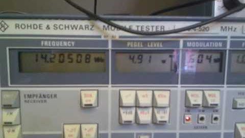 Bitx20 ver 3 PA test