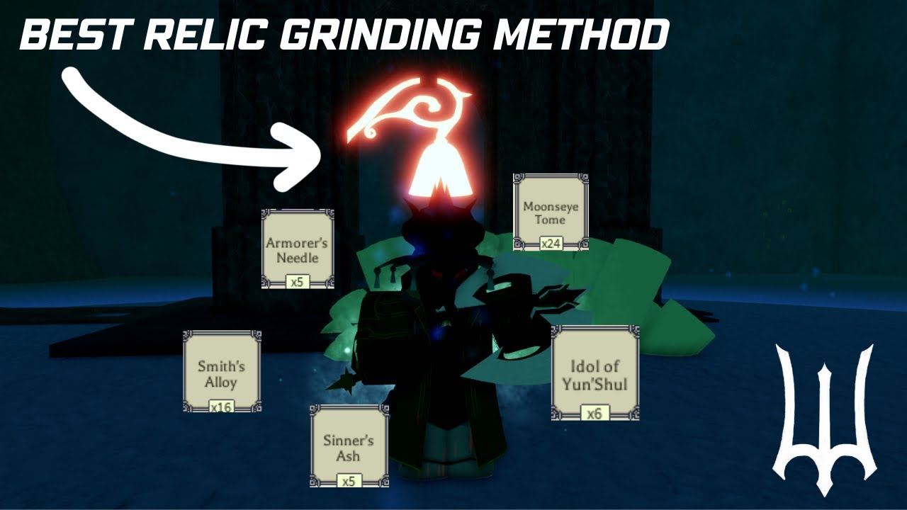Most *EFFICIENT* Relic Grinding Method Deepwoken YouTube