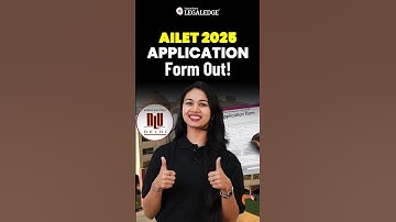 AILET 2025 Application Form | How to Fill AILET 2025 Application Form? #ailet2025 #ailetpreparation