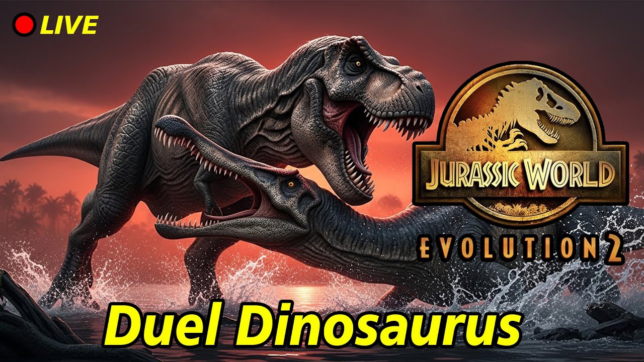 Live Pertandingan Dinosaurus (Banyak Species Baru)  - Jurassic World Evolution part 120012