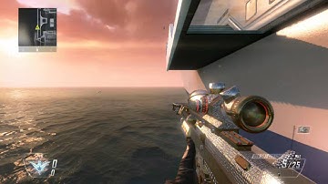 Black Ops 2 - Hijacked elevating Glitch - Out of Map