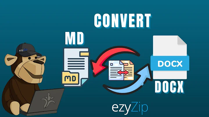 🎞️ How to Convert Markdown MD to DOCX Online Free | No Software Installation Required