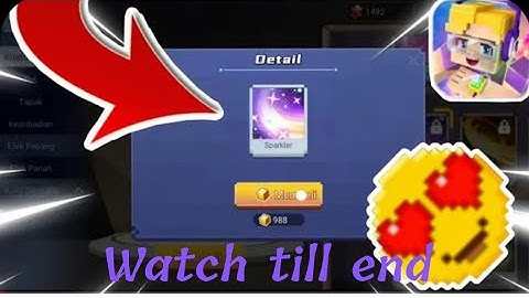 Playing with most satisfying sword effect in bedwars  (Blockman Go)