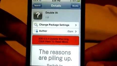 (Cydia Tweak) Quickly Insert Your Email Address With Double At