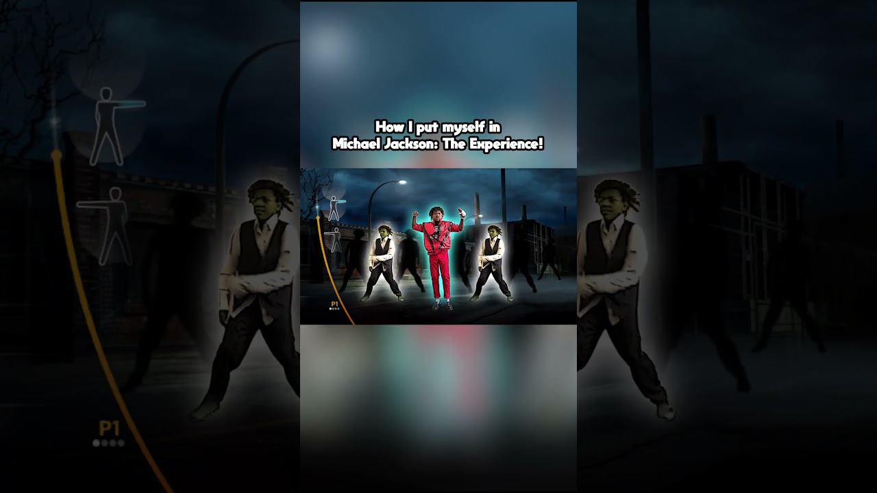 How I Put Myself In Michael Jackson: The Experience #youtubeshorts #michaeljackson