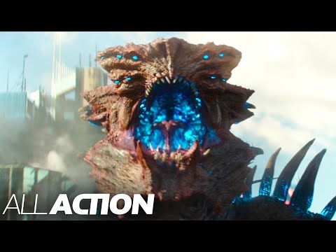 Japan Attacked By Alien Monsters | Pacific Rim: Uprising | All Action