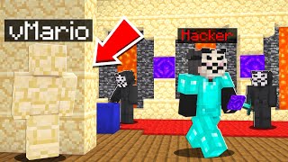 ME INFILTRÉ en la BASE del CLAN HACKER en mi SERVIDOR de Minecraft